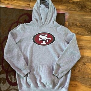 Gray SF Logo Hoodie